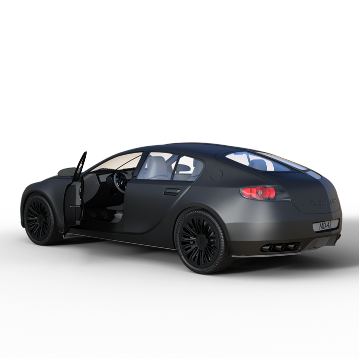 black car